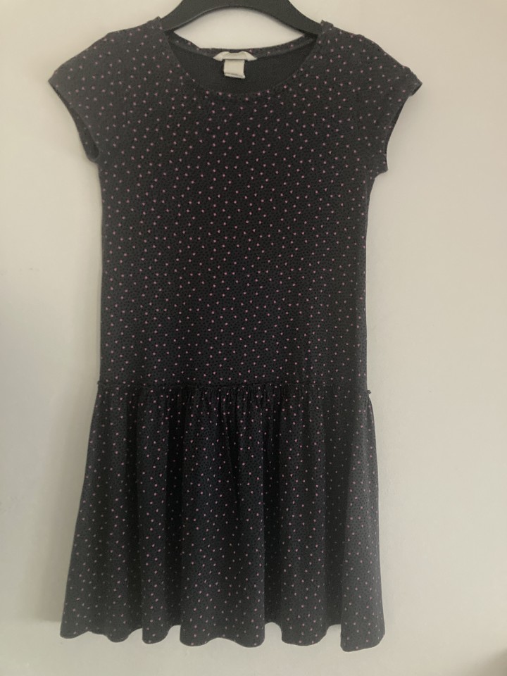Obleka, H&M, 134-140 večja, 5€