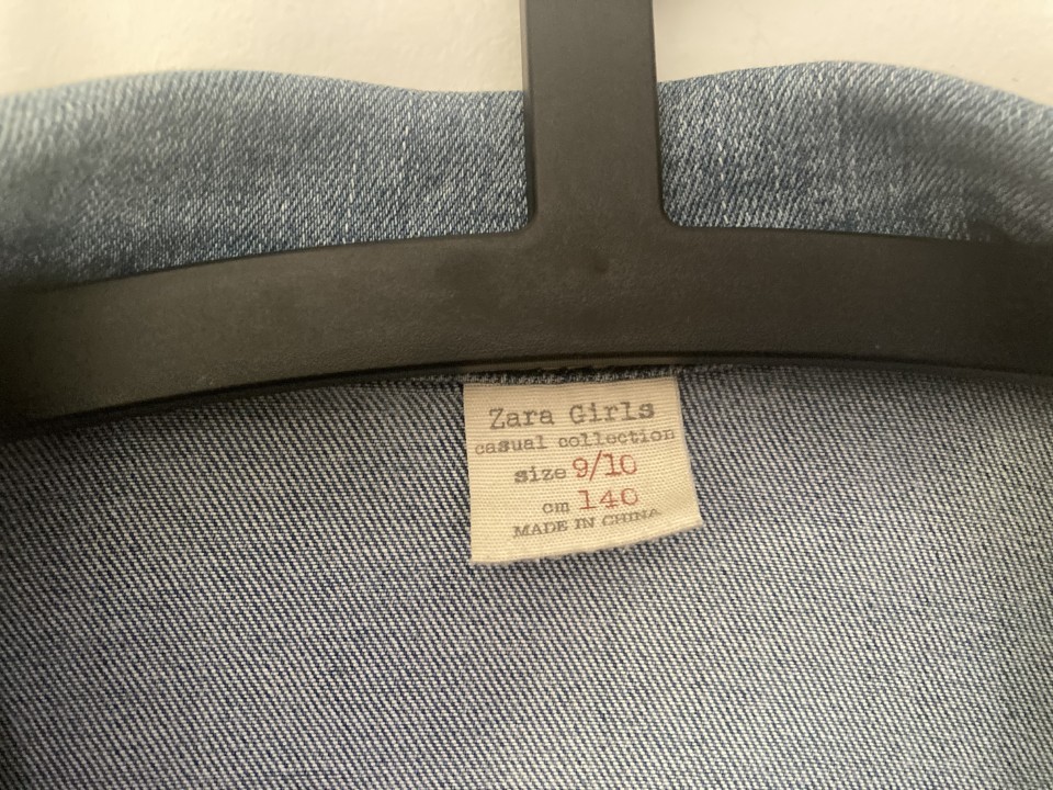 Jeans jakna, Zara, 140, 6€