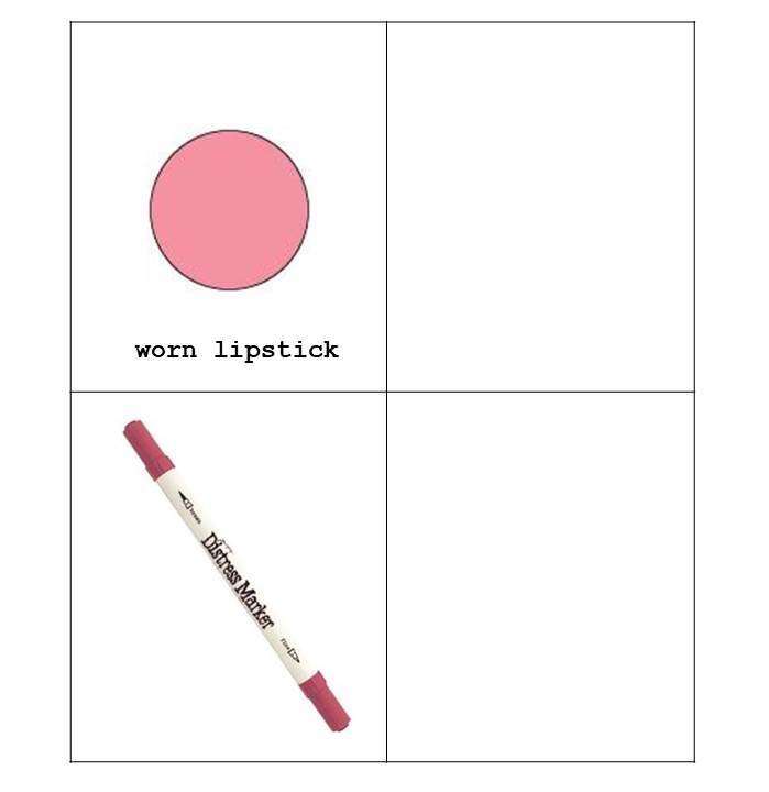 worn lipstick