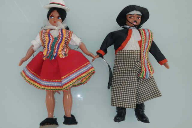 Argentinska vintage lutka