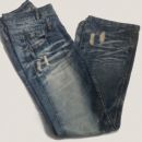 jeans z dvojnim pasom, xs (34)