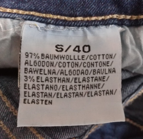 Jeans zvezdice XS-S (34-38)