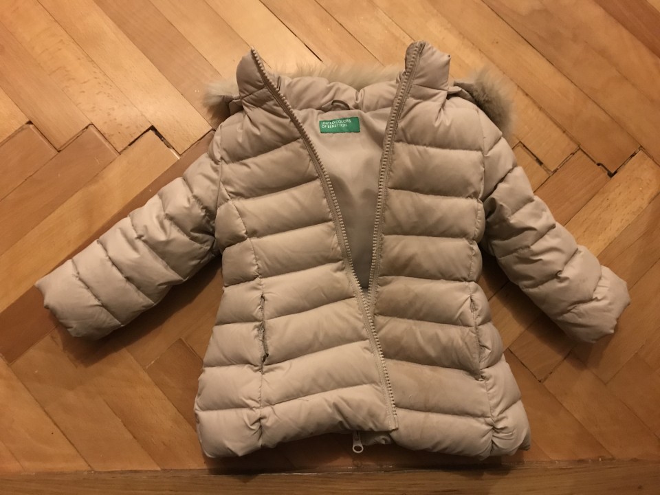 zimska jakna benettoon za punčke velikost 82