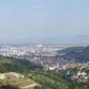 Panoramski pogled iz Poiane Brasov na Brasov