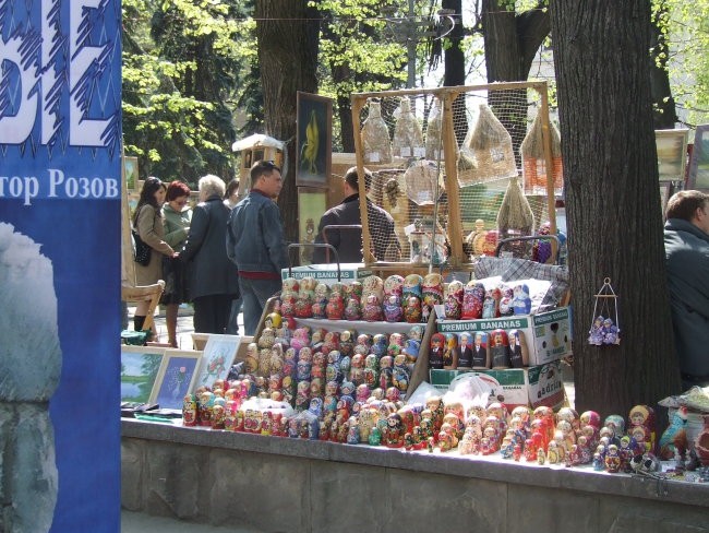Tržnica  s spominki Chisinau