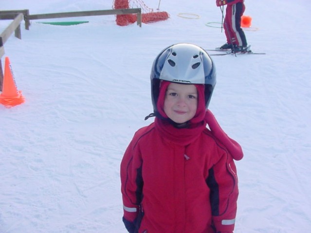 Januar 2006 - Gal na smučarskem tečaju.