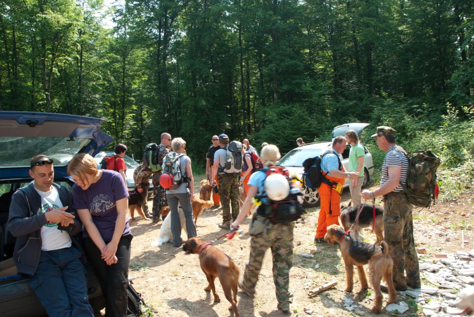 Vaja reševalnih psov Novo Mesto 21.5.2011 - foto povečava