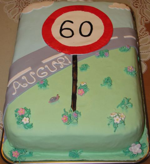 Torta za 60. rojstni dan