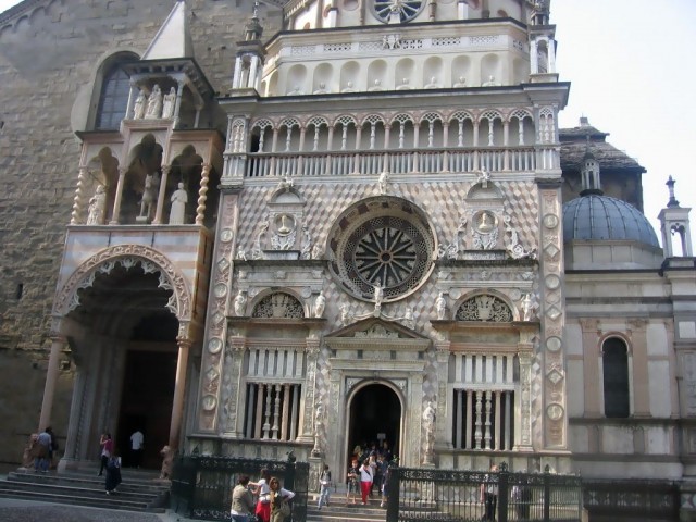 Bergamo alto - santa maria maggiore