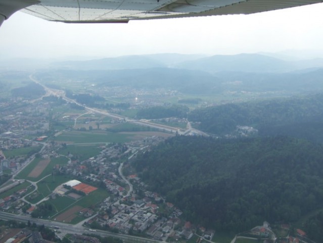 Ljubljana iz zraka - foto