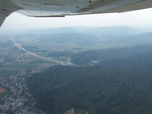 Ljubljana iz zraka - foto