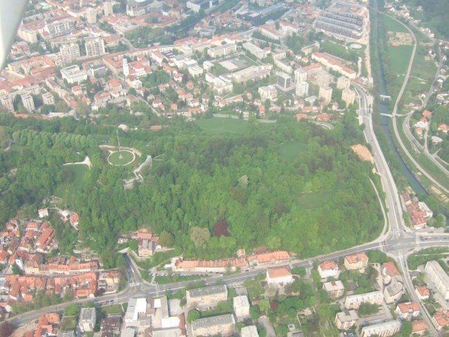 Ljubljana iz zraka - foto povečava