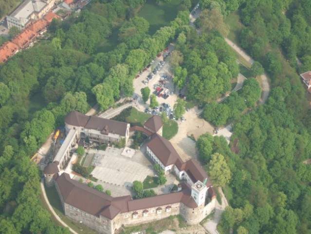 Ljubljana iz zraka - foto