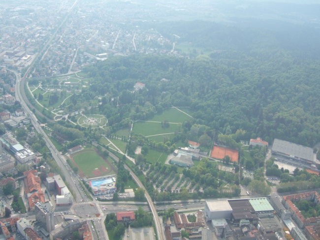 Ljubljana iz zraka - foto povečava