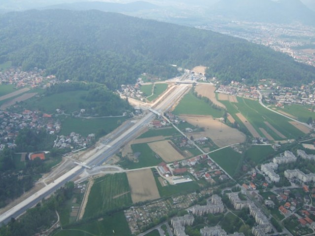 Ljubljana iz zraka - foto