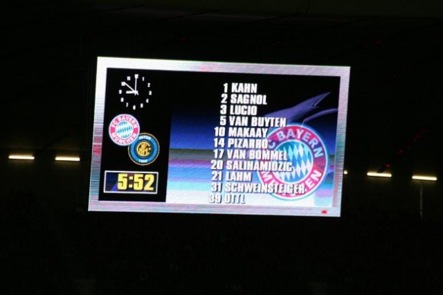 Munchen: Bayern: Inter - foto