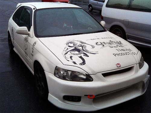 HONDA CIVIC, INTEGRA  type R mwahahaha - foto