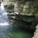 po poti proti slapu Kozjak
