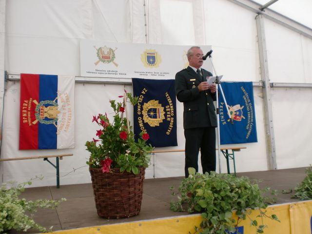 19. srečanje veteranov in častnikov Velenje  - foto