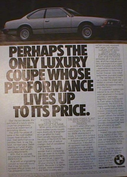 BMW Reklame - foto