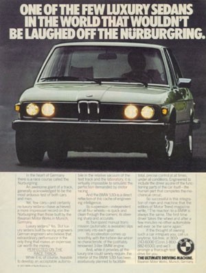 BMW Reklame - foto