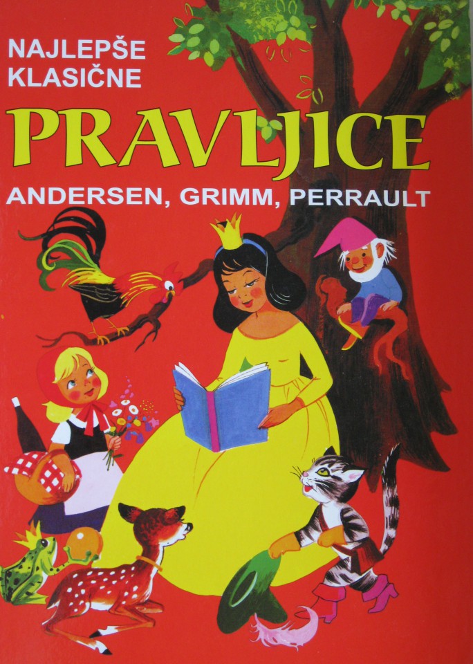 Anderson, Grimm, Perrault - Najlepše klasične pravljice. Malo rabljena in lepo ohranjena. 