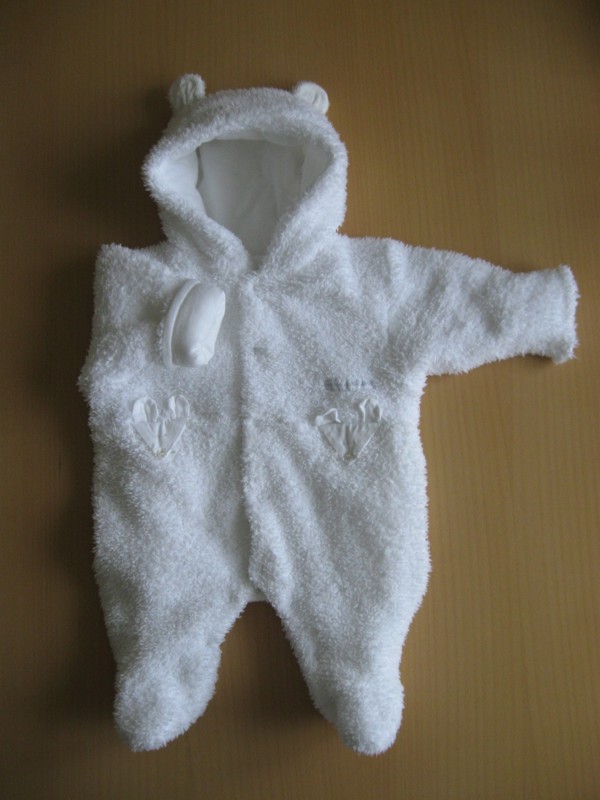 Zimski pajac za novorojenčka, Mamas & Papas, do 4,5 kg oz. 56 cm. 6 €