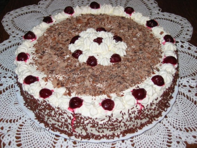 Višnjeva torta Črni gozdiček, jan. 2005
