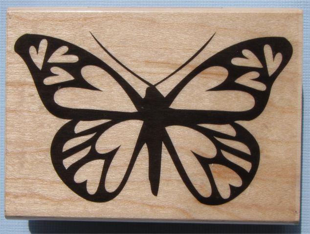 Rabljena štampiljka Hero Arts winged butterfly
