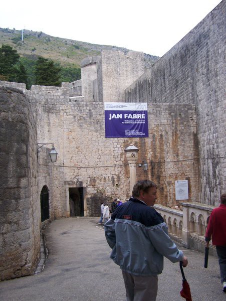 The west gate inside