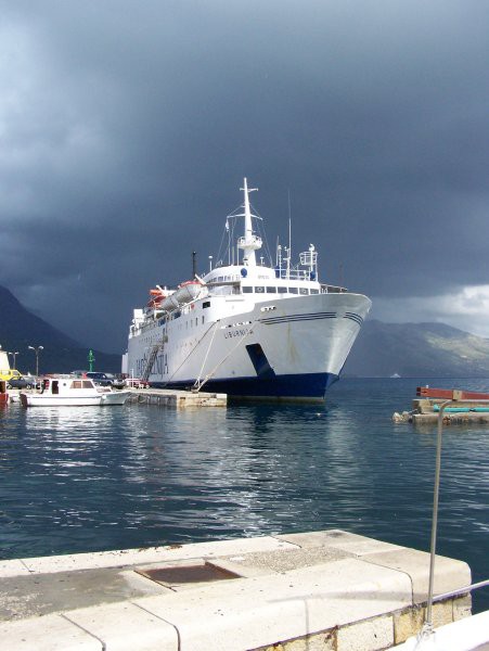 The storm is comming! / Korcula harbour/