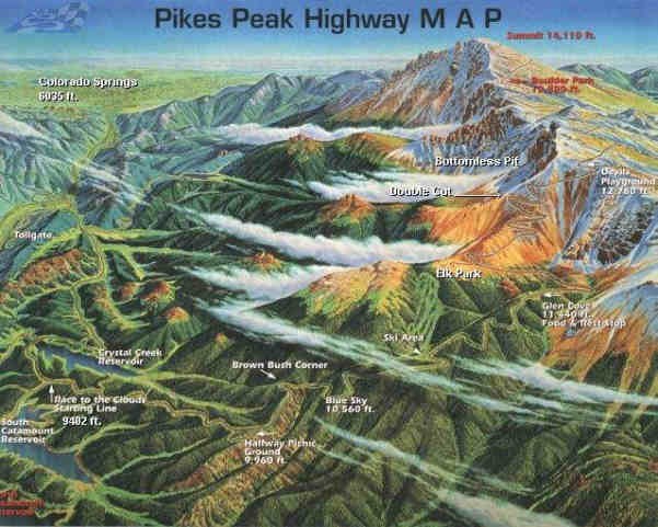 Pikes Peak - foto povečava