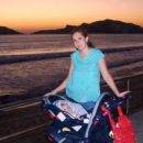 Mother Paulina and baby Paul Felipe... Mazatlan has a beautiful sea sight in NOvember...