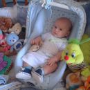 I am getting used to my room and toys, but I don't like it so much, I cry.