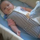 Marine baby... lovely! Grandma Adriana bought this nice suit for PAUL FE!