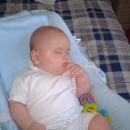 Paul Felipe asleep.