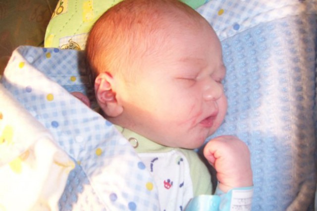 Beautiful and healthy baby born 2 October 2006. I remember he was very hungry all the time