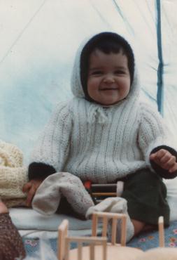 Tio Luigi Vazquez Miranda when he was 1 year old. 1985