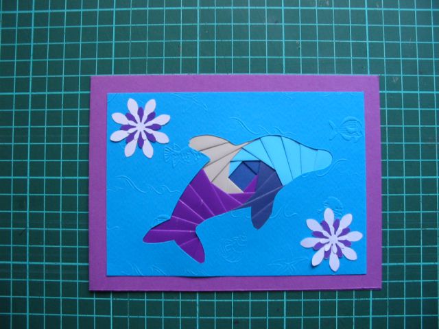 Iris folding-delfin