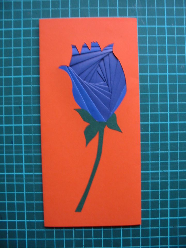 iris folding-vrtnica