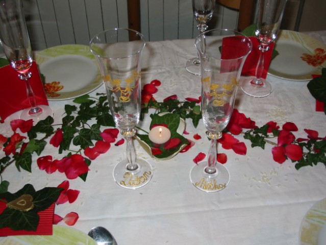 Predpirprava na dekoracijo mize
