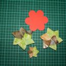 origami rožica