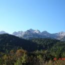 Del Spodnje Bohinjskih gora nad Spodnjo Komno