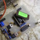 moj krmilnik za led diode z EPROM pomnilnim čipom