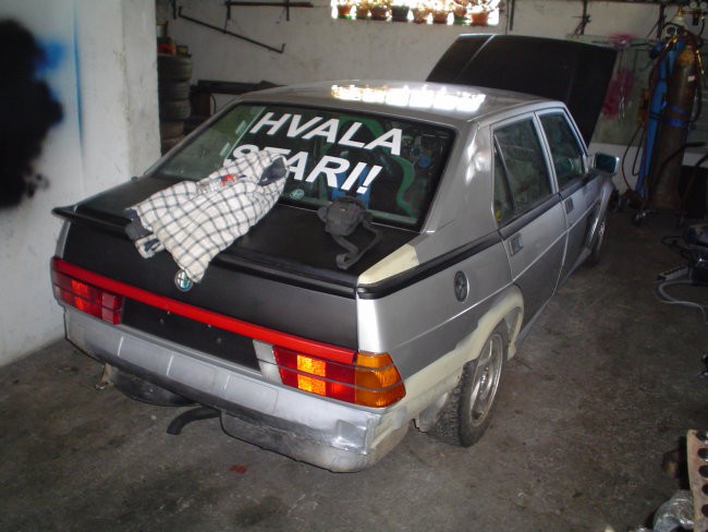 Alfa romeo 75 drift project - foto povečava