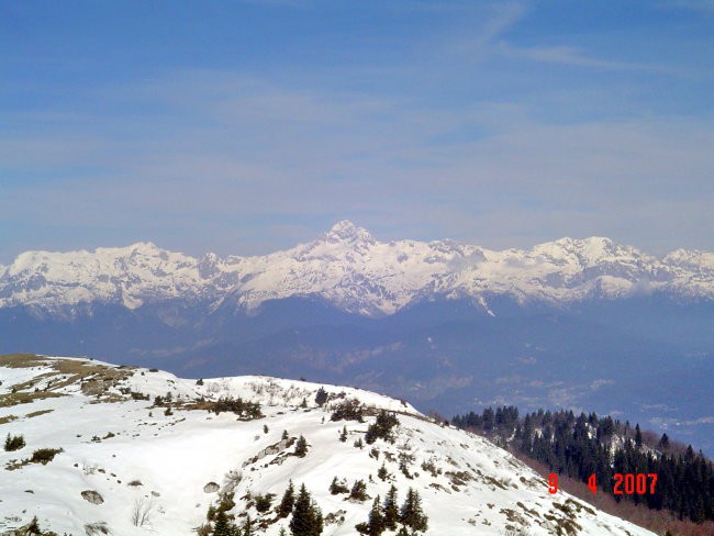 Pogled proti Triglavu