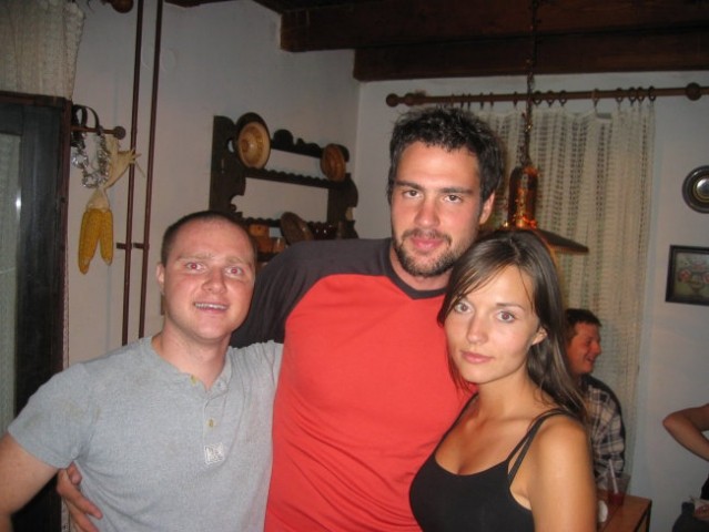 žur na kureščku - gradbeniki (9.7.2005) - foto