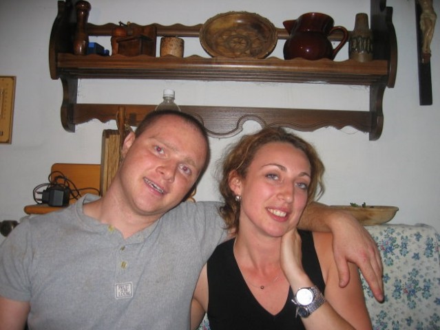 žur na kureščku - gradbeniki (9.7.2005) - foto