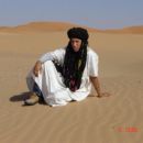 Ahmed v svoji puščavski obleki