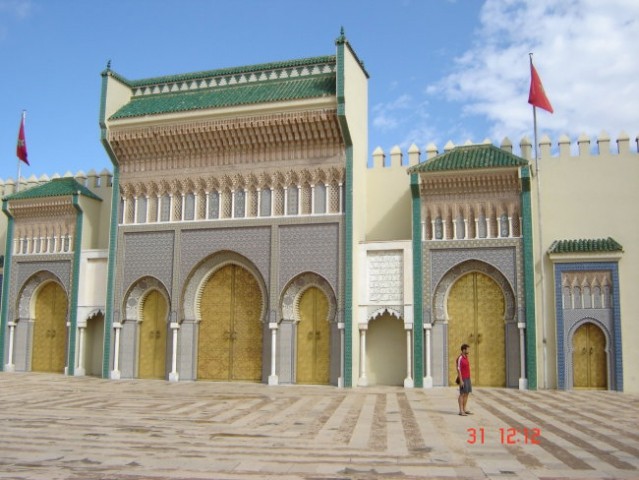 Ena izmed mnogih kraljevih palač, Fes